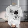 New Men's 100% Cotton Casual T - Shirt for Summer 2025 Short - Sleeve Top