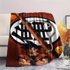 Coperta in Flanella con Stampa Personaggi Dragon Ball, Alta qualità Confortevole per Tutte le Stagioni, Arredamento per la Casa, Calore e Comfort, Perfetta per Regali di Natale