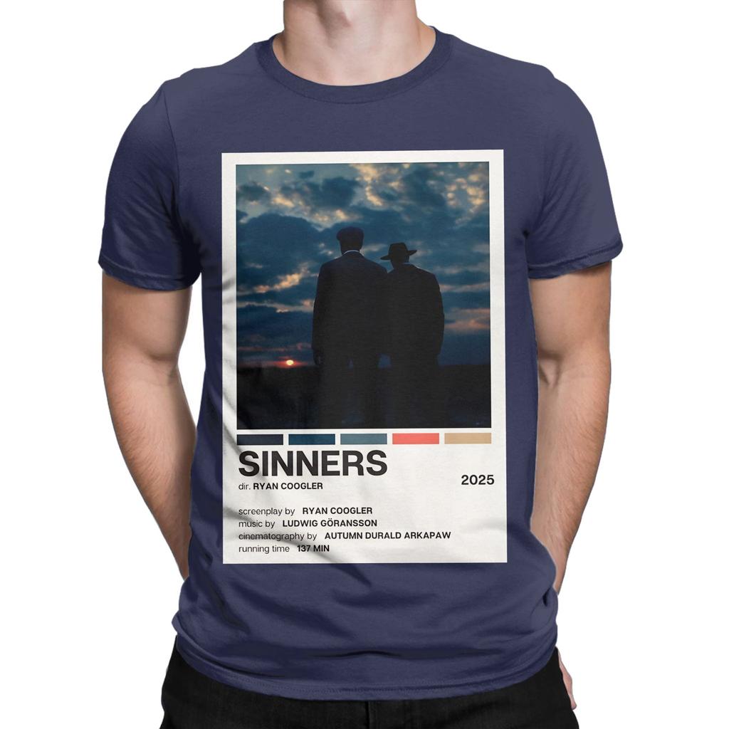 Sinners 2025 White Funny 100 Cotton TShirt Sinners Tees Tops For Unisex