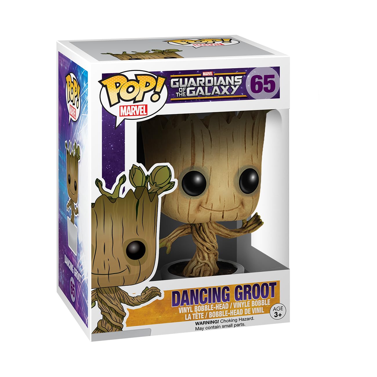 

Funko POP Marvel: Dancing Groot Bobble Action Figure