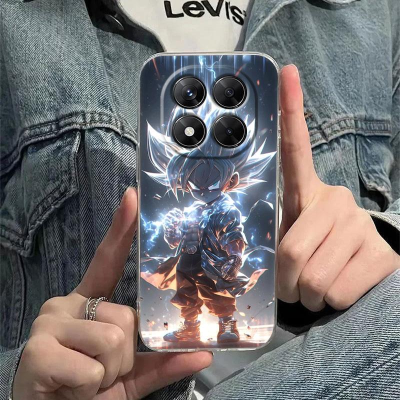 Dragons B-Ball Cool Super Saiyan Case For Xiaomi Redmi Note 15 14 13 12 11 10 Pro Plus Cover For Redmi 15C 15 14C 13C Phone Case
