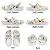 Unisex EVA Walking Clogs Art Printed Quick Dry Flexible Slip On Travel Use Beach Garden Daily Walking Leisure Sandals Beach Wear