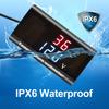 DC 8V-18V LED Digital IPX6 Waterproof Temperature Voltmeter Meter 0.28 Inch Voltage Tester Detector For Motorcycle Car Battery