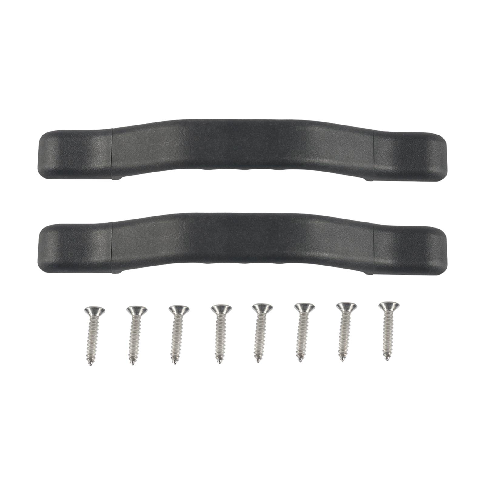 

RV Door Handle Easy Installation Non Slip Grip Safe Nylon Sturdy Entry Door Assist Bar for Truck RV Auto Cargo Trailer Cabinet чёрный