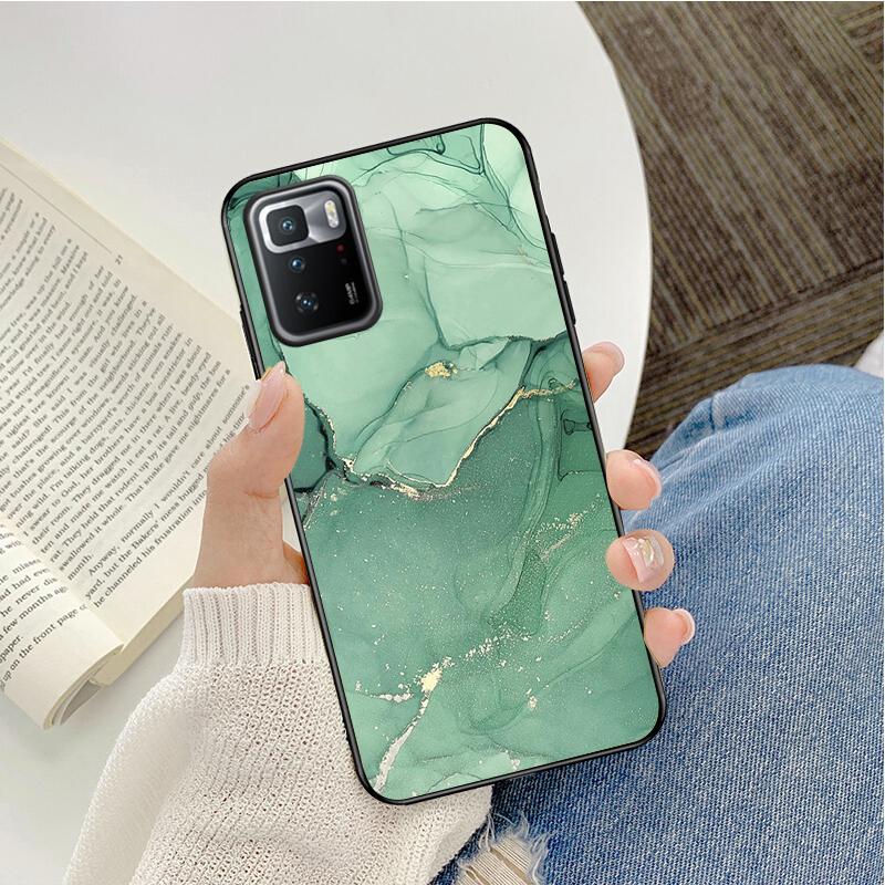 Farbige Marmor Malerei Telefon Fall Für Xiaomi Redmi Hinweis 11 10 Pro Hinweis 8 Pro 9Pro Note9 9S 10S 9T Redmi 10 9C 9A