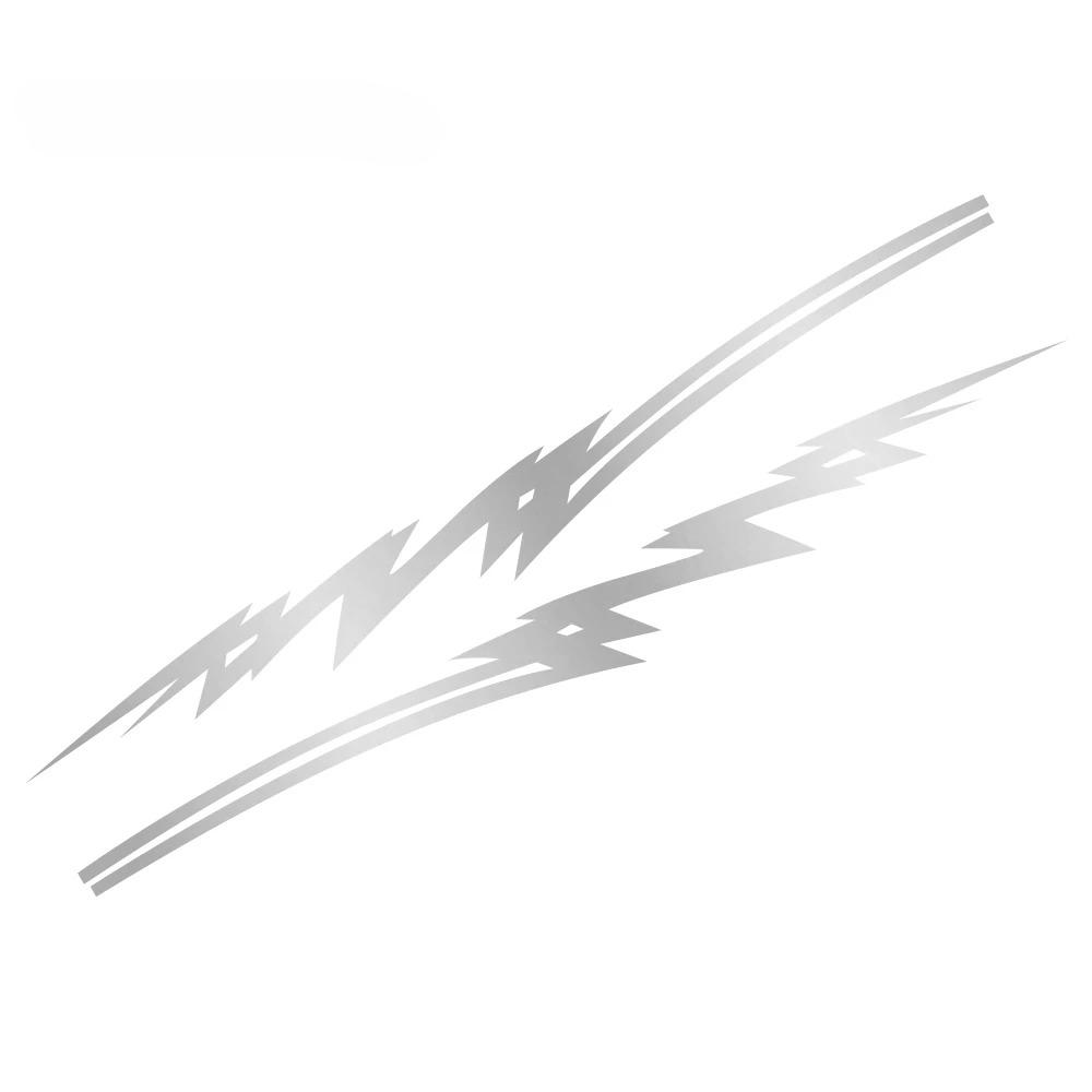 Waterproof PVC Lightning Pattern Car Body Sticker BMW Side Door Fender Vinyl Decal Auto Exterior Decor Accessories