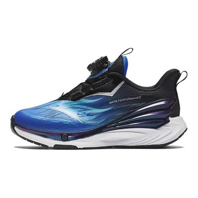Comfortable Breathable Shock Absorbing Durable Low Top Running Shoes Kids Sneakers Blue Black 312439961-2