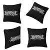 Lorna Shore Logo In White Square Pillowcase Cushion Cover Pillow Case Throw Pillow Cover for Home Bedroom Car