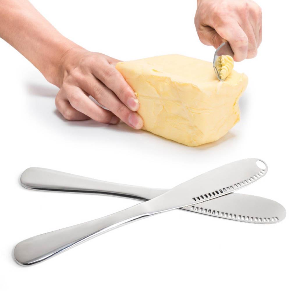 Multifunction Stainless Steel Butter Cutter Cheese Jam Spreaders Cream Cutter Utensil Dessert Toast