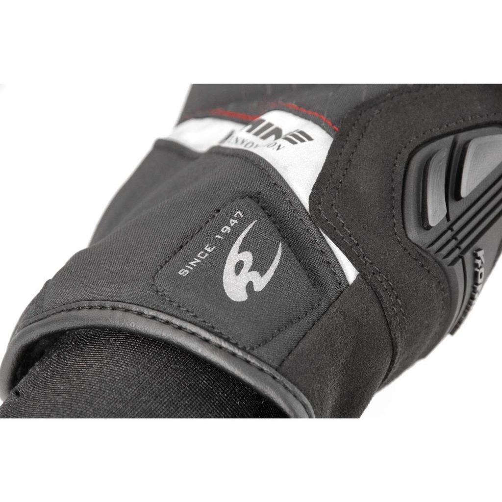 Komine Motorcycle Protective Winter Short Gloves, 2XL, Black, 06-840 GK-840