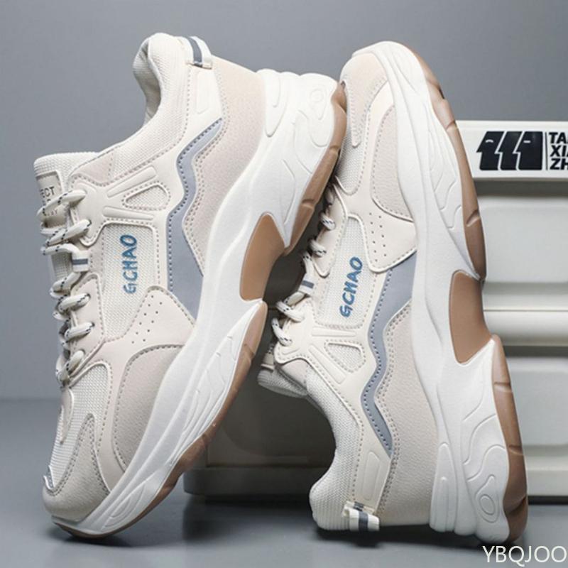 Herrenschuhe Frühling Sommer atmungsaktiv neuer Trend vielseitig Laufen dünnes Mesh Sportlich lässig schlicht bequem Board-Schuhe