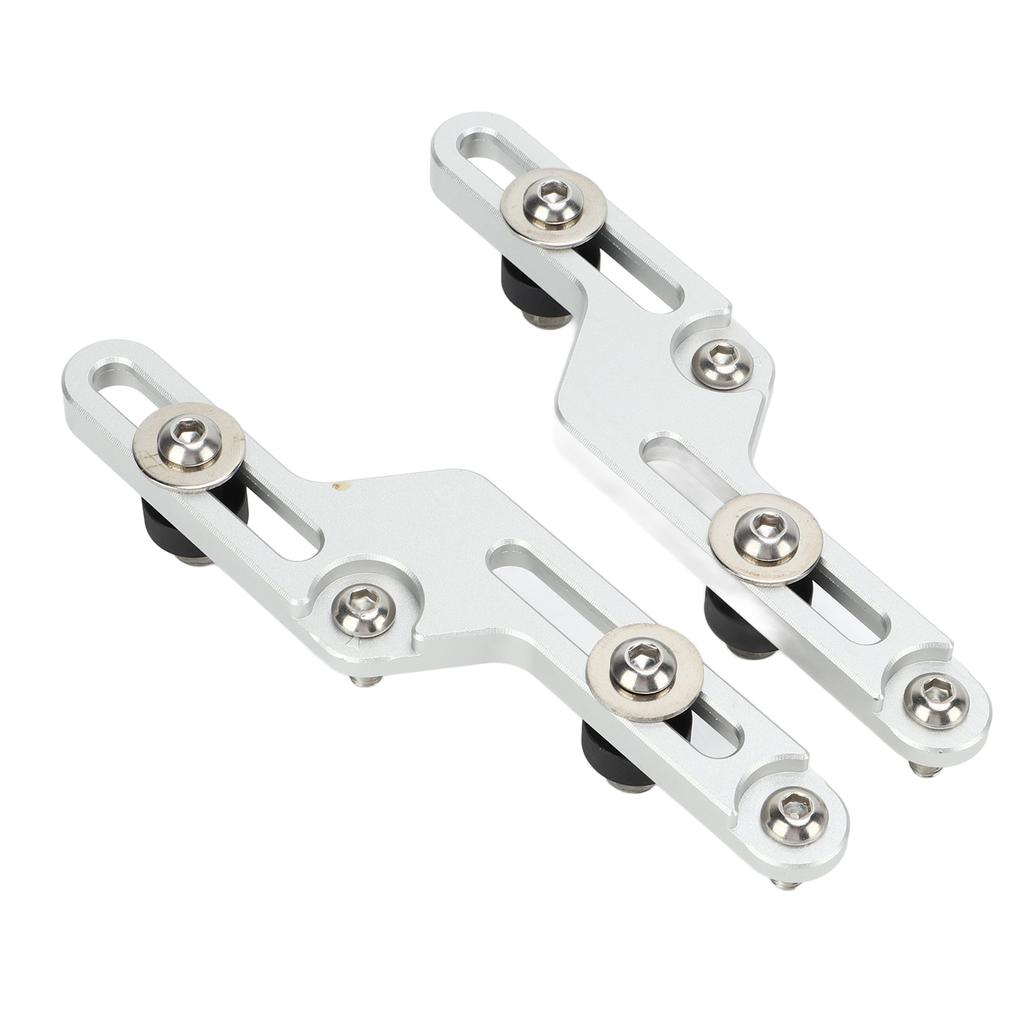 Motorcycle Windscreen Windshield Mount Bracket Kit Replacement for SUZUKI V‑STROM DL650 2017‑2020 Silver