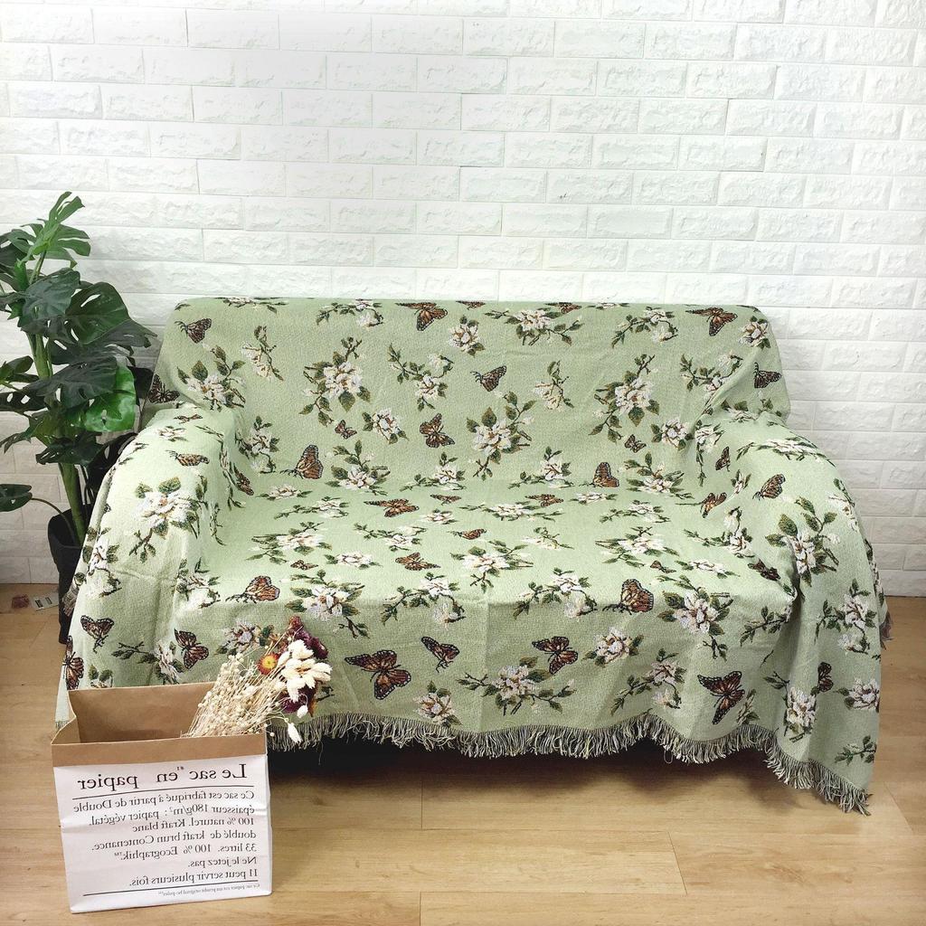 Camping Blanket, Moisture-proof Camping Mat, Jacquard Tapestry, Thread Blanket, All-season Universal Sofa Blanket