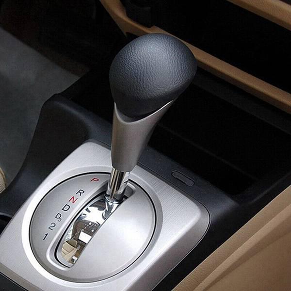 Left-Hand Drive Car Brake Lever Shift Knob Cover Set, Color: As Shown, Made of ABS Material.