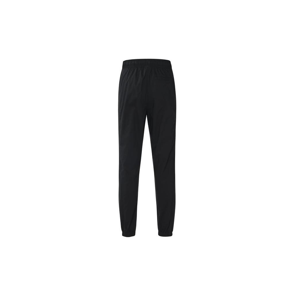 Air Jordan Jumpman Woven Cuff Pants With Solid Color Logo Lettering Men Bottoms Black CK6856-010