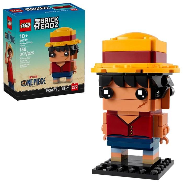 LEGO BrickHeadz One Piece Monkey D. Luffy Figure 40799