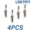 4PCS Iridium Spark Plugs TORCH LDK7RTI Replace for  ZXU22HPR8 SXU22HDR8 for 01651391 for YR6NPP332 for LKR7B9 for YR7MPP33