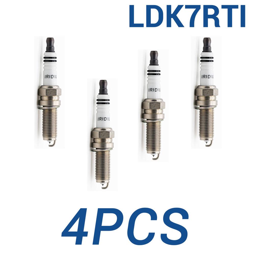 

4PCS Iridium Spark Plugs TORCH LDK7RTI Replace for ZXU22HPR8 SXU22HDR8 for 01651391 for YR6NPP332 for LKR7B9 for YR7MPP33 4 pieces with box