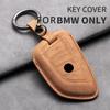 Car Key Case Cover Shell for F20 F10 F20 F30 F80 X1 X3 X5 X6 X7 G20 G30 G01 G02 G05 G11 1 3 5 7 Series Leather Car Keychain