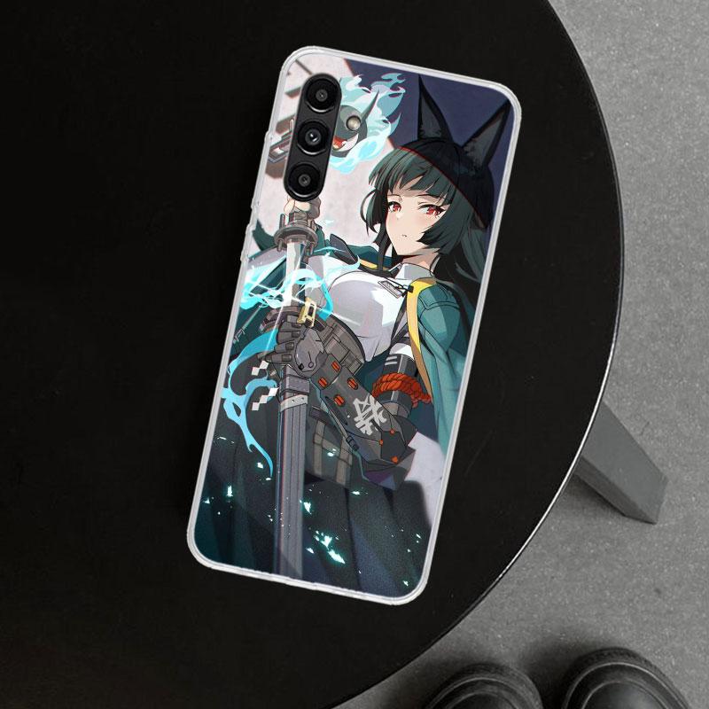 Hoshimi Miyabi Zenless Zone Zero ZZZ Phone Case Cover for Samsung Galaxy A17 A16 A26 A36 A56 A57 A37 A15 A25 A35 A55 A14 A24 A34