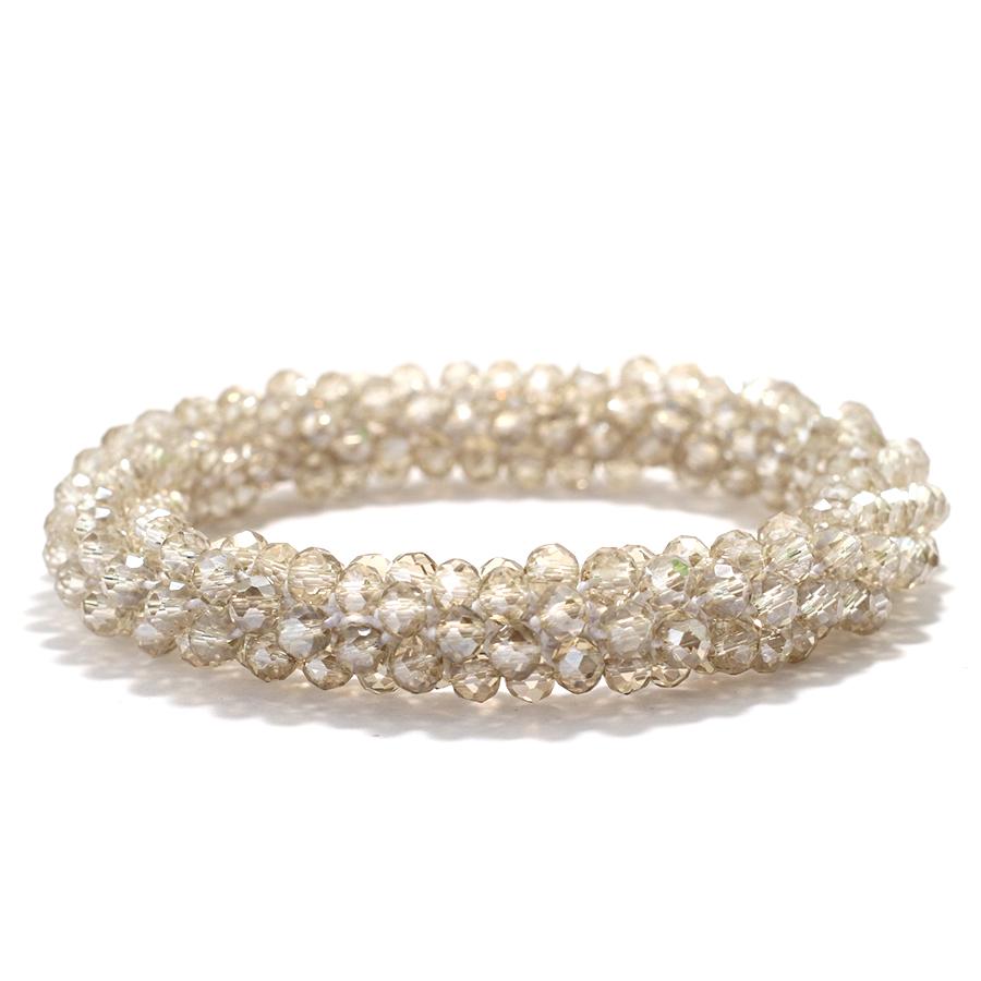 

Браслет из кристаллов конфетного цвета, милый браслет из бусин для девочек, женский браслет дружбы, красочные украшения, подарок для подруг белый