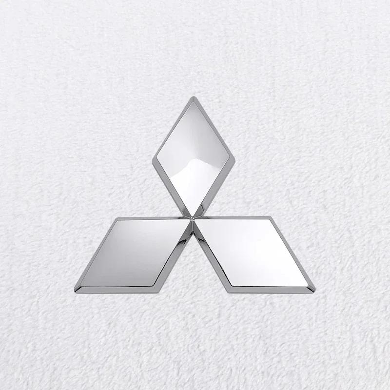 ABS Car Front Rear Badge Grille Emblem for Mitsubishi Outlander Ralliart Lancer ASX Pajero Eclipse Delica EVO Grandis Colt