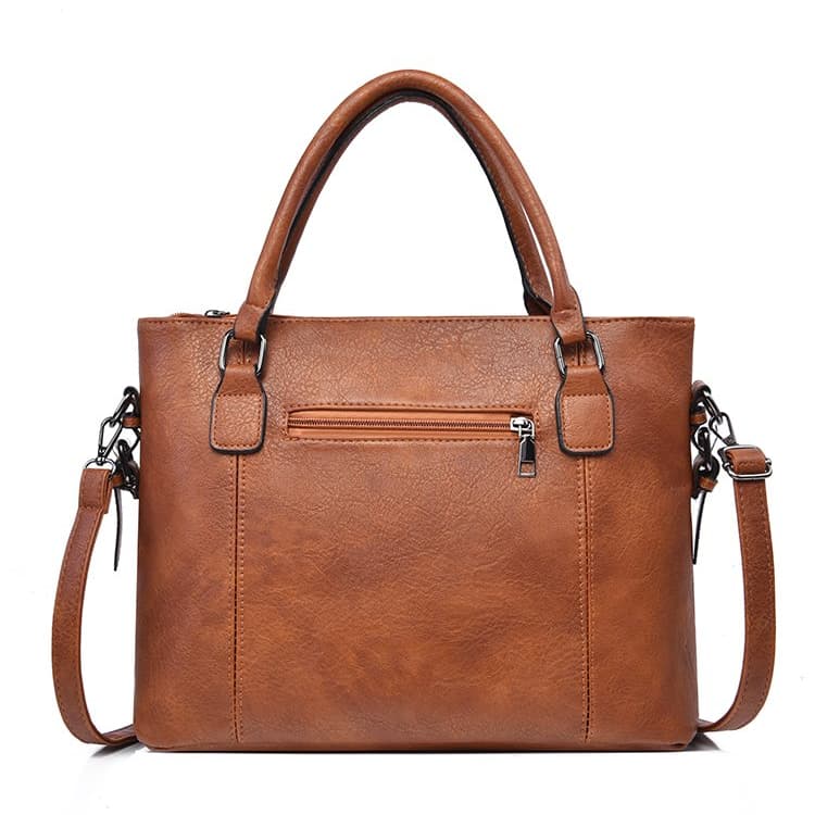Borsa a tote di grande capacità da donna, borsa a mano/a tracolla