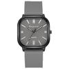 Vintage Style Quartz Watch With Silicone Band For Men And Women