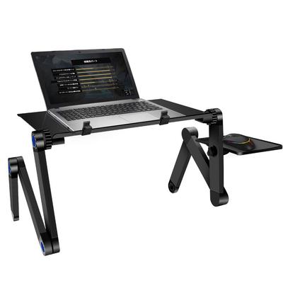 Laptop PC Computer Desk Height Posture with Mouse Adjustable Aluminum Stand, Stand, Stand, Adjustable, Adjustment, Foldable, Pad, Angle,