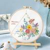 Beginner's Hand Embroidery Kit: Create Su Embroidery, Punch Needle, Ribbon Embroidery, and Cross-Stitch Items.