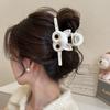 Cute Cat Large Plate Hairpin On The Back of The Woman's Head Shark Clip Daily Wear Hair Claws for Women Hair Accessories