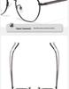 High-Quality Non-Magnetic Retro Multi-Sided Square Frame for Myopia Inserts