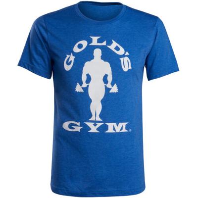 Tricou unisex Gold'S Gym Silhouette Joe Blue