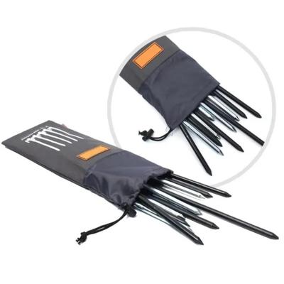 1 Stück Outdoor Zeltpflöcke Tasche Camping Zelt Zubehör Hammer Windseil Zeltnagel Aufbewahrungsbeutel Hülle Etui Reisebedarf