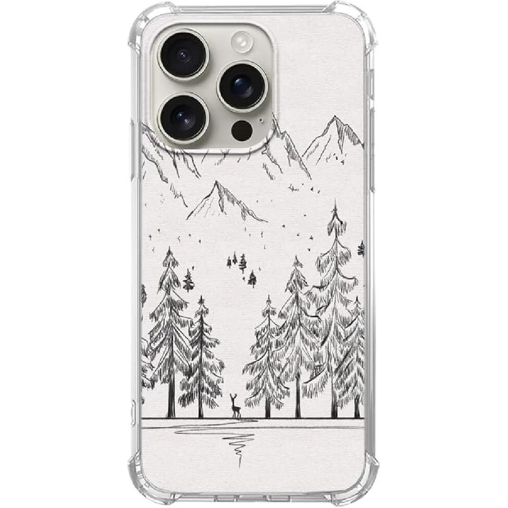 Vintage Cowboy Case Compatible with iPhone 16 Pro, Wild West Country Case for iPhone 16 Pro, Cool TPU Bumper Phone Cover Case