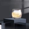Shangqi Eiförmiger Transparenter Glasbecher