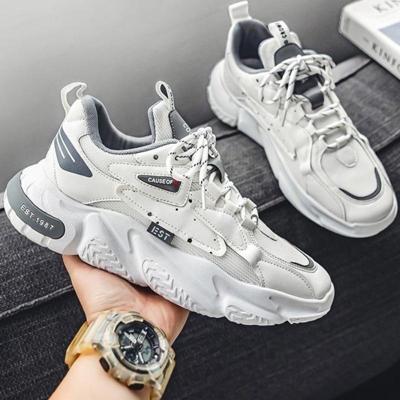 2024 Vår Sommar Herr Casual Skor Utomhus Andningsbara Halkfria Löparskor Sportskor Tennis Träningssko Trend Zapatillas Hombre