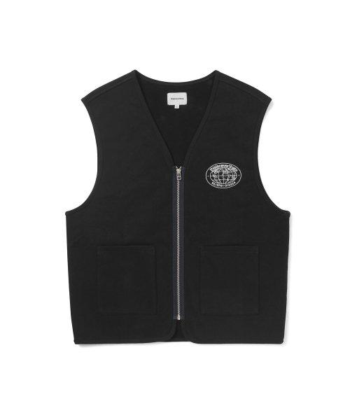 Thisisneverthat Zip Sweat Vest Black S