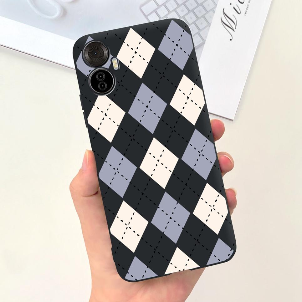 For Itel Vision 5 Plus Case Marble Space Man Soft Matte Silicone Shockproof Phone Cover For Itel Vision 5+ S18 Pro Funda Coque