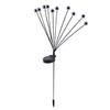 Solar Eyeball Lights Halloween Outdoor Stake Lights Colorful Glowing Ghost Eye Design Waterproof Decorative