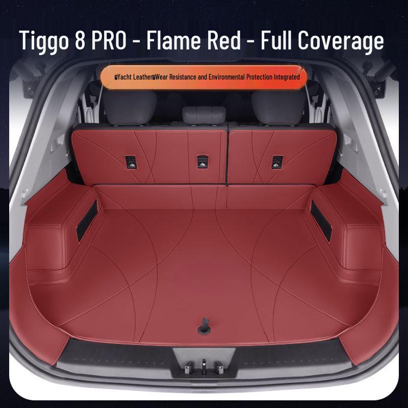 L6F Trunk Mat for Chery Tiggo 8L PLUS PRO New Energy - Full Surround Design