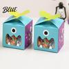 Cookie Packaging Containers Cute Halloween Treat Boxes Party Candy Boxes for Goodie Snack Foldable Cardboard Gift Packaging Small Container
