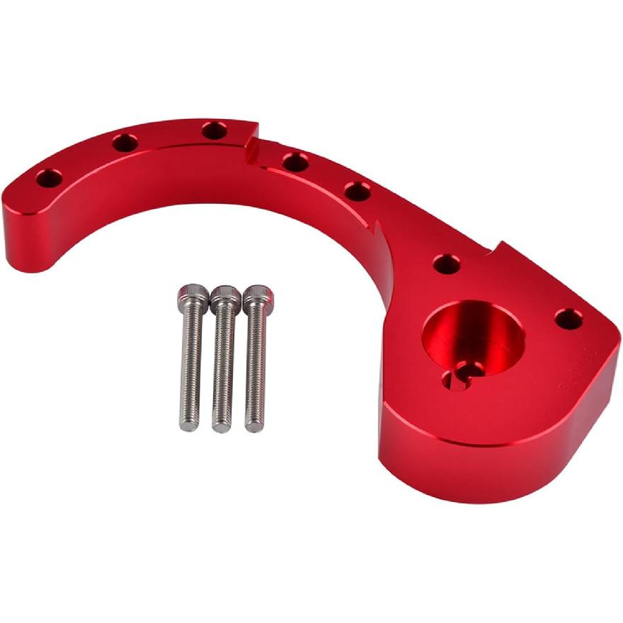 NICECNC Chain Guard Cover Case Saver Aluminum Compatible with Yamaha Banshee 350 YFZ350 1987 1988 1989-2006, Banshee 350 YFZ350SE Special Edition