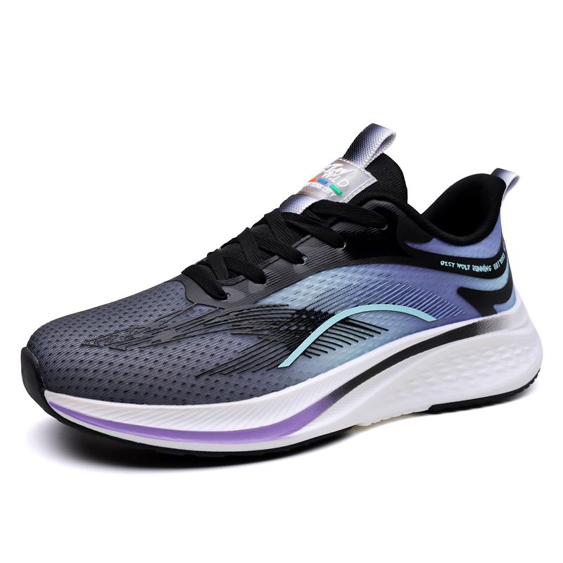 

Mens Sneakers Snug Breathe Mesh Lightweight Fitness Running Shoes Anti Slip Damping Soft Soled Playground Exercise Running Shoes 40