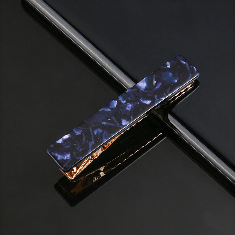 Korean Style Leopard Print Marble Hair Clip for Women