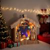 Nativity Scene Indoor Religious Table Centerpieces Nativity Set For Christmas For Fireplace Bedroom Office Desk Table Shelf