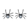 Dark Style Spider Stud Earrings Zinc Zinc Alloy Pearl Earrings Vintage Halloween Earrings  Women