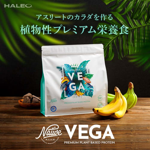 HALEO Soy Protein VEGA, Natural Ingredients, Premium Plant-Based Nutrition, No Artificial Sweeteners, Inulin, Dietary Fiber, Lactic Acid Bacteria, Cho