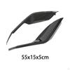 2 Pieces Front Fog Light Eyebrow Lamp Cover Decor, Anti Scratch, Professional, Assembly , Car