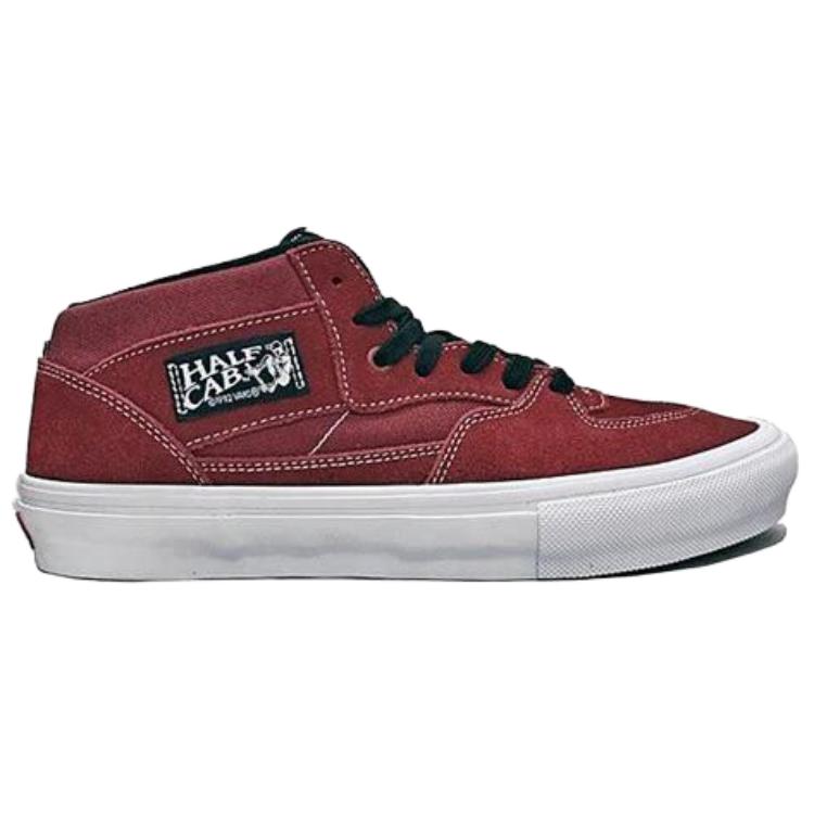 Vans Skate Half Cab Burgunderrot Herren Sneaker Rot Weiß VN0A2Z34Z28
